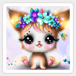 Cute Adorable Kawaii Baby Chihuahua Sticker